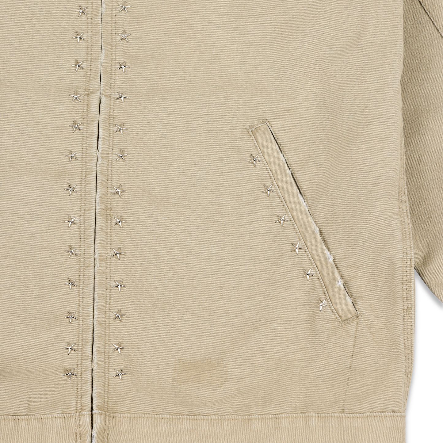 Studded Work Jacket (Sand)