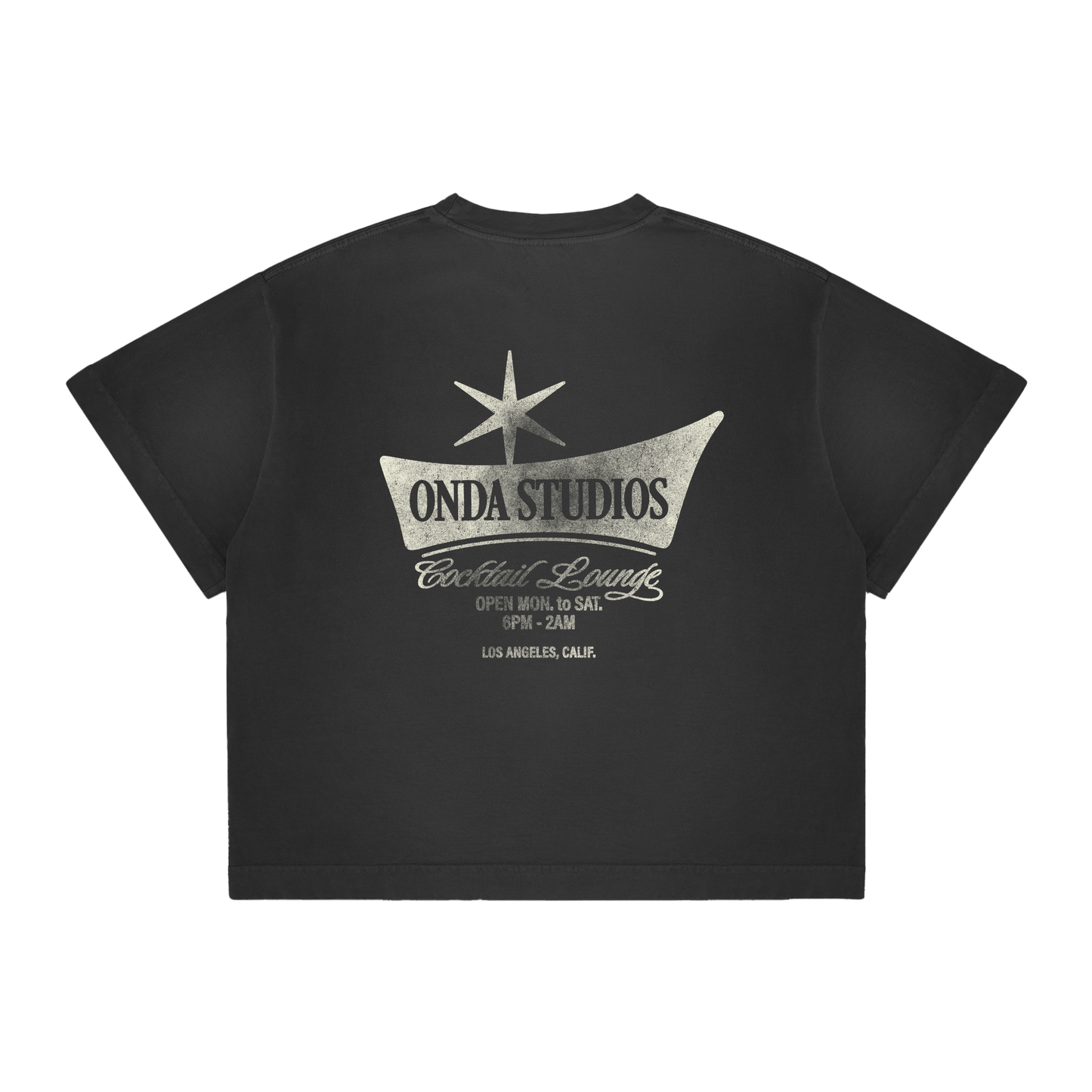 Lounge Tee (Vintage Black)