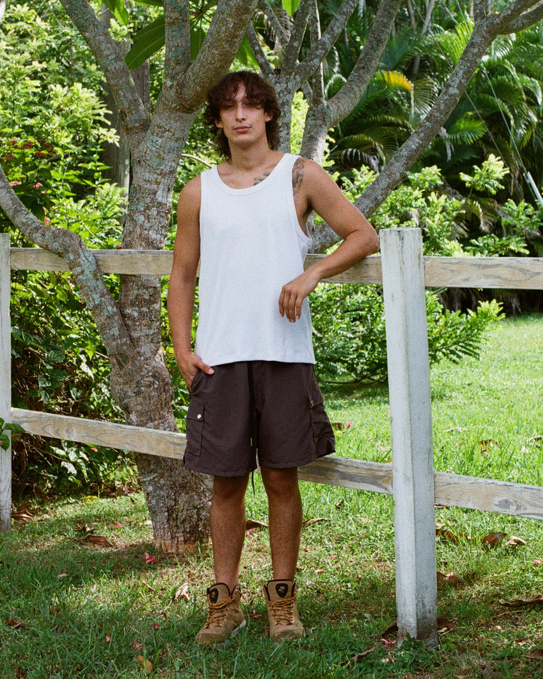 Rib Tank (White)