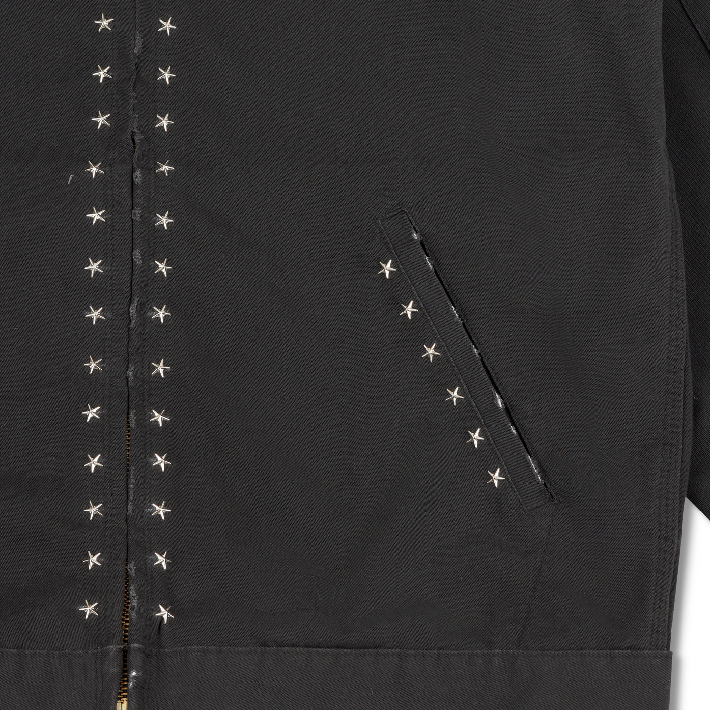 Studded Work Jacket (Black)