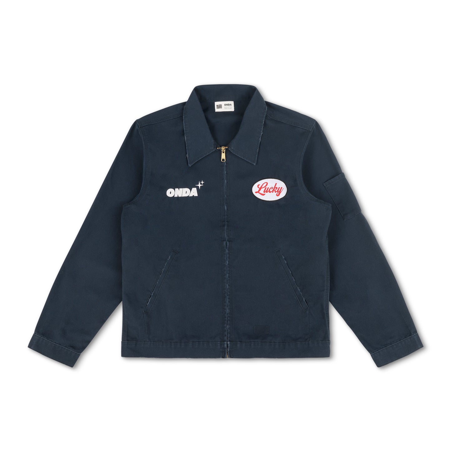 "Lucky" Work Jacket (Navy)