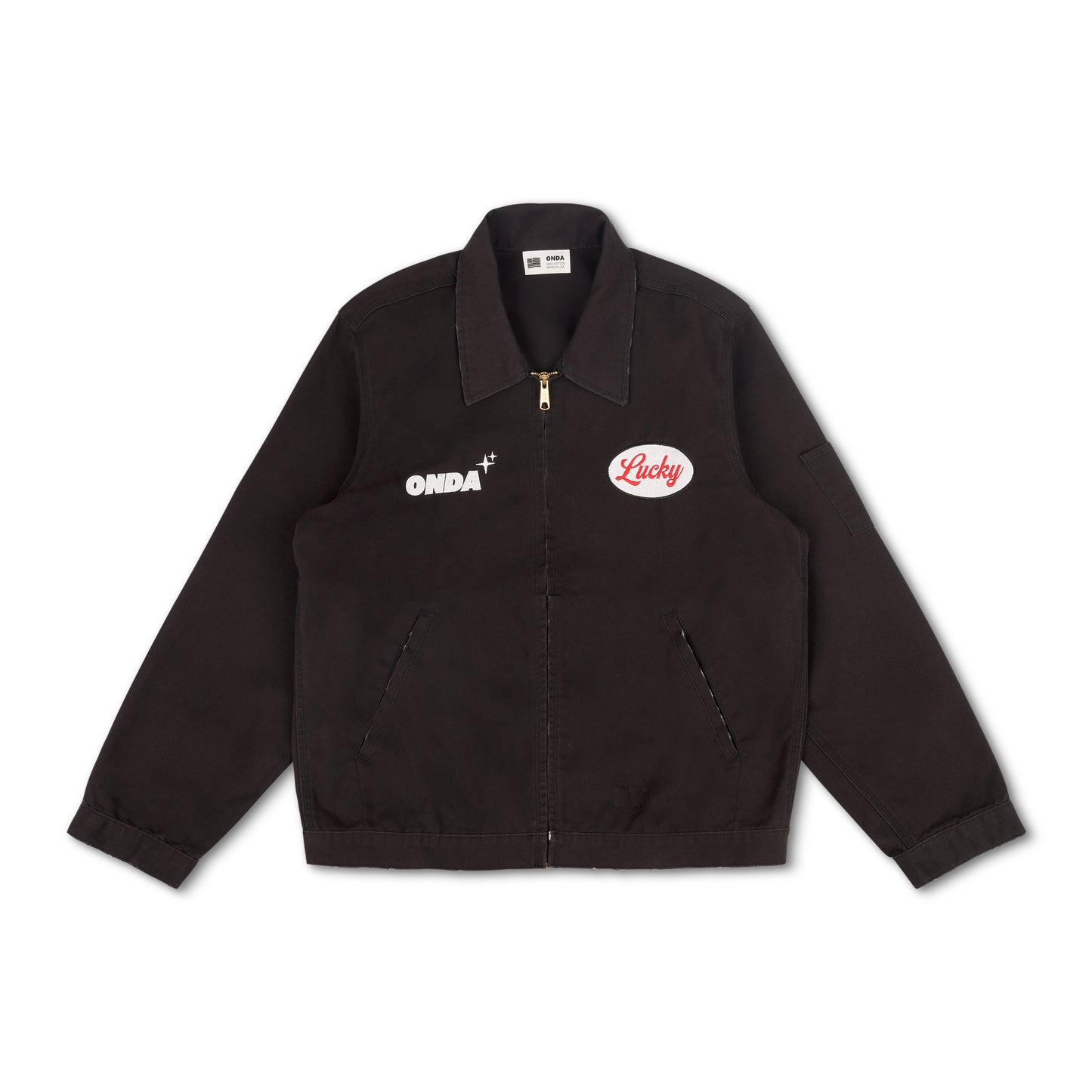 "Lucky" Work Jacket (Black)