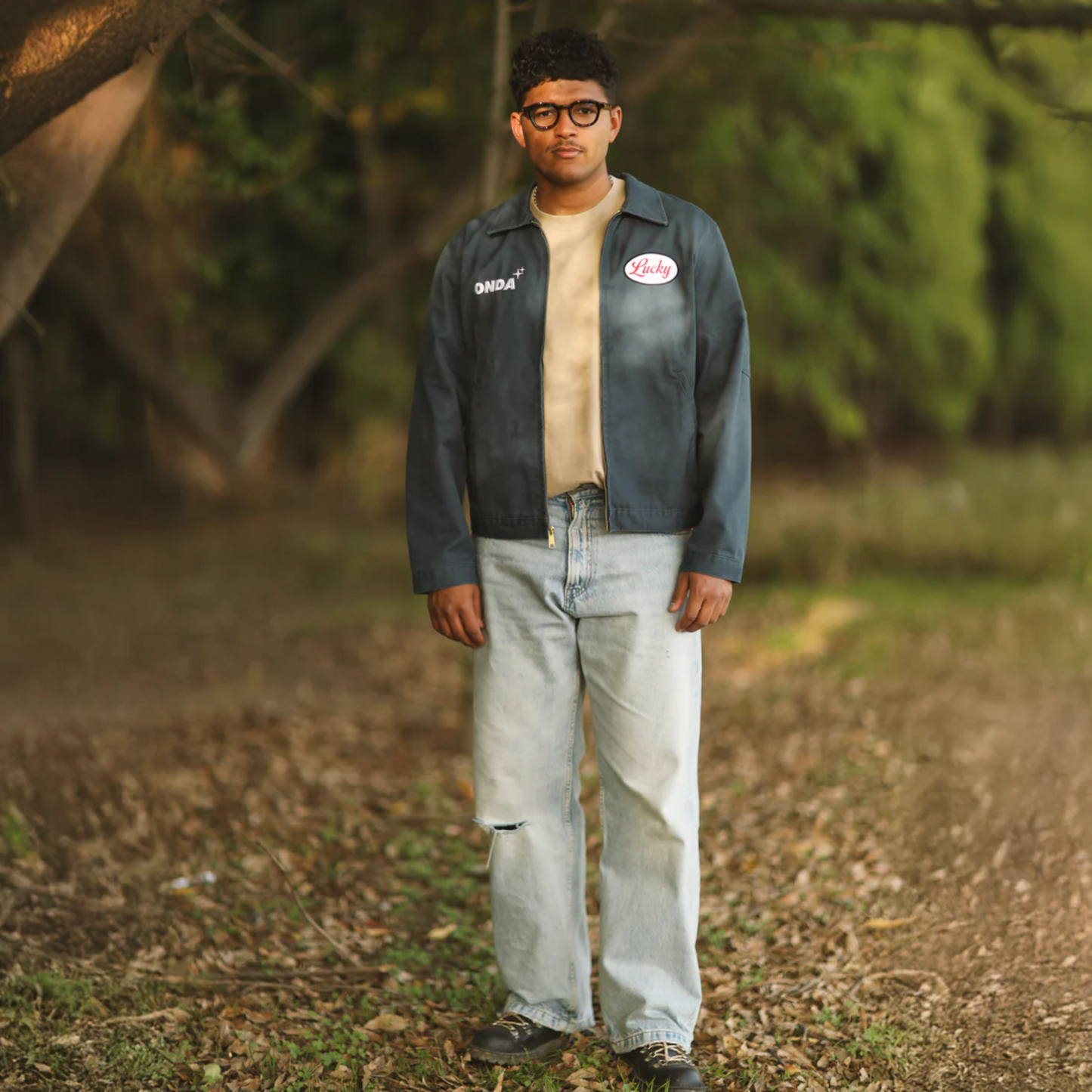 "Lucky" Work Jacket (Navy)