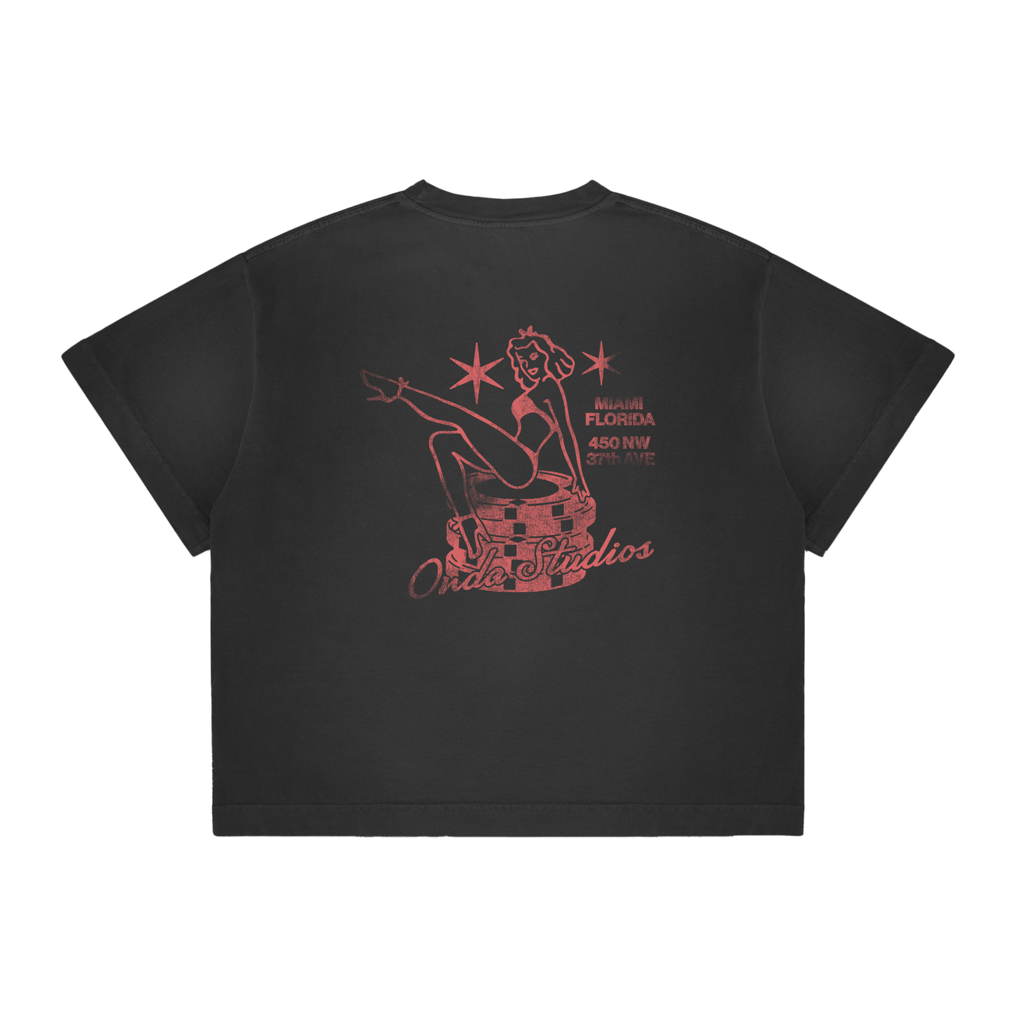 Casino Tee (Vintage Black)