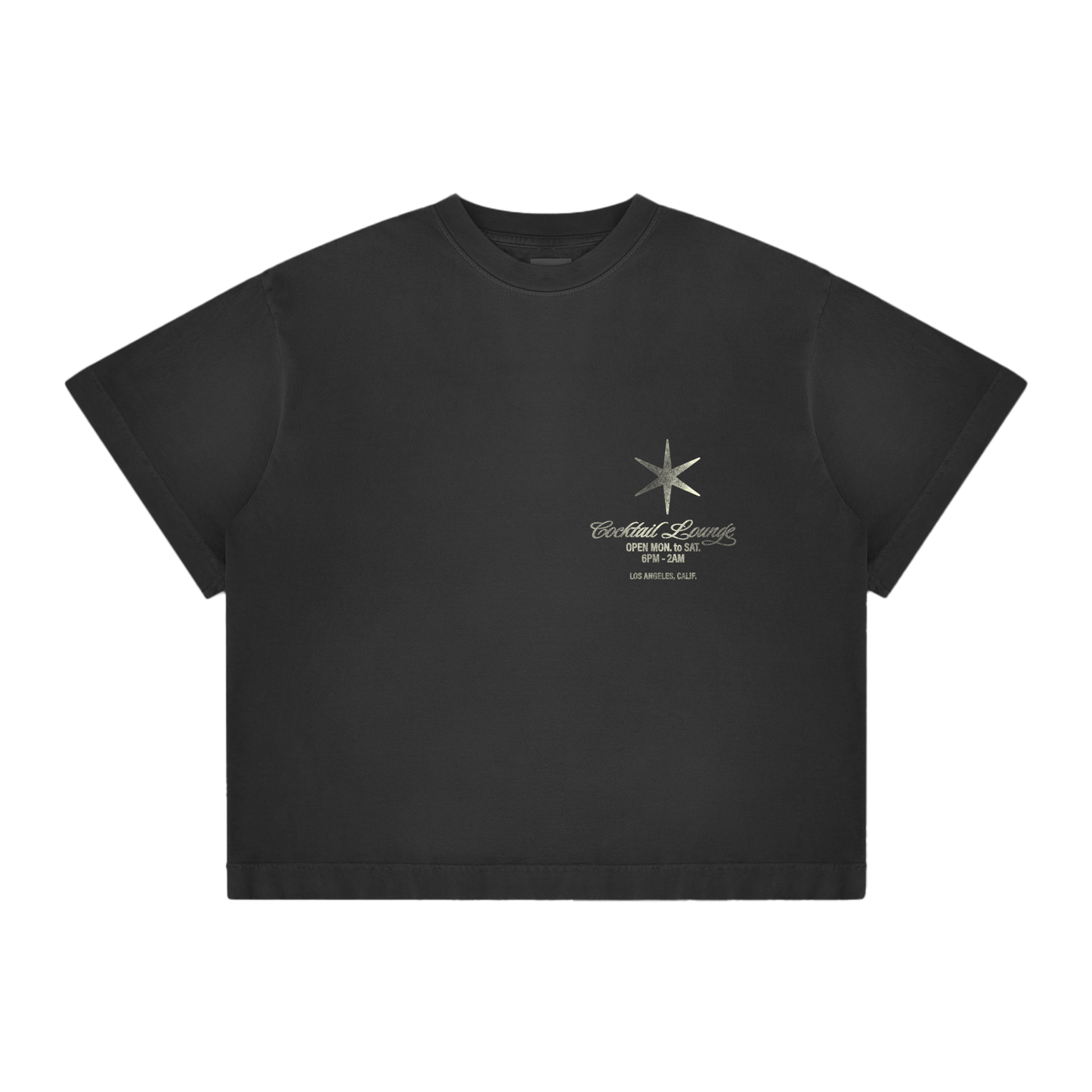 Lounge Tee (Vintage Black)