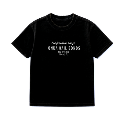 Bail Bonds Tee (Cropped)