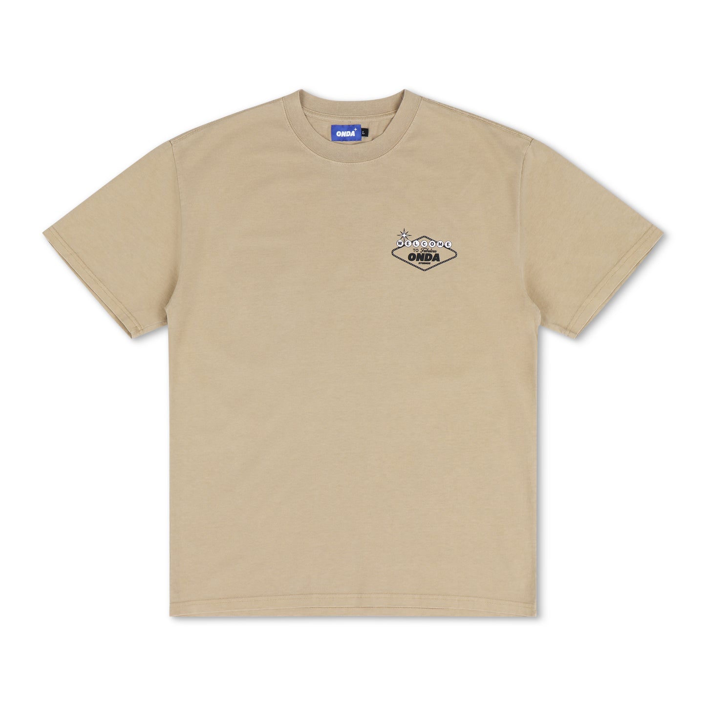 Roulette Tee (Sand)