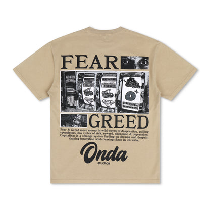 Roulette Tee (Sand)