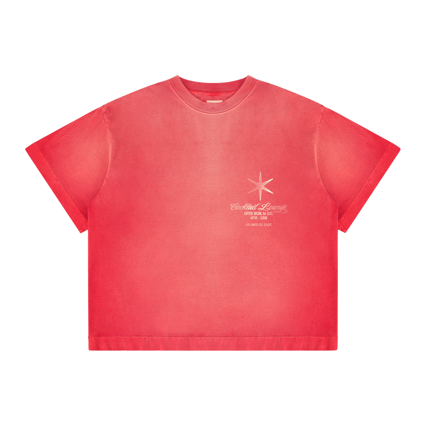 Lounge Tee (Vintage Ruby)