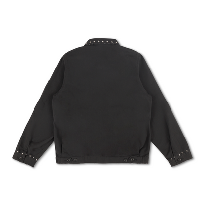 Studded Work Jacket (Black)