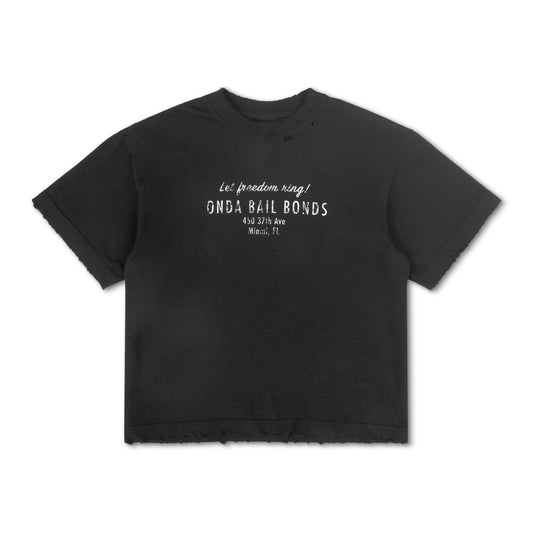 Bail Bonds Crop Tee