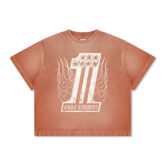 Burnout Tee (Faded Salmon)